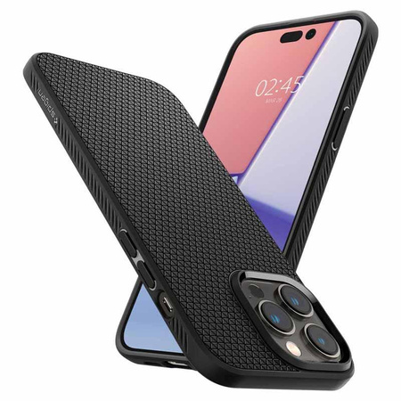 Spigen Liquid Air - Etui do iPhone 14 Pro (Czarny)