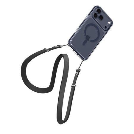 Spigen Ultra Hybrid Mag MagSafe - iPhone 17 Pro tok (átlátszó/mélykék)