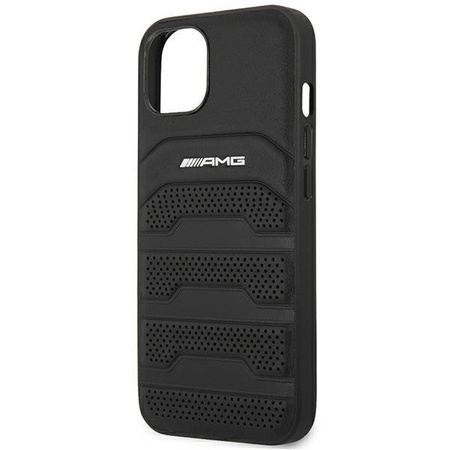 AMG Debossed Lines - Coque pour iPhone 14 Plus (noir)