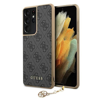 Guess 4G Charms Collection - Samsung Galaxy S21 Ultra Case (grey)