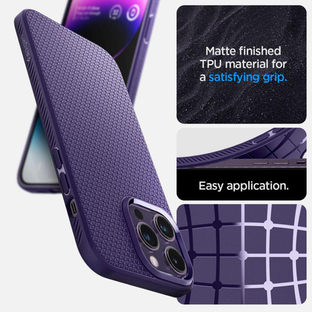 Spigen Liquid Air - Case for iPhone 14 (purple)