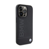 BMW Leather Hot Stamp MagSafe - iPhone 15 Pro tok (fekete)