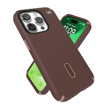 Speck Presidio2 Pro ClickLock & MagSafe - iPhone 15 Pro Case (New Planet/Clay Tan)