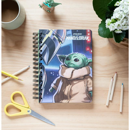 Star Wars - Notizblock / Notizbuch A5 Baby Yoda
