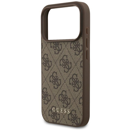 ETUI DO IPHONE 17 PRO BRĄZOWE GUESS CLASSIC ORYGINALNE ELEGANCKIE CASE