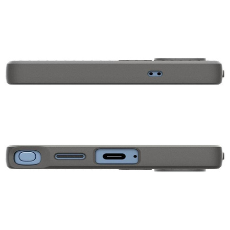 Spigen Liquid Air - Etui pour Samsung Galaxy S25 Ultra (Gris Marbre)