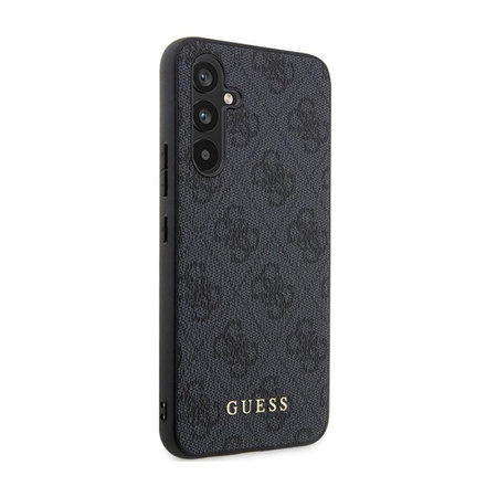 Guess 4G Metal Gold Logo - Samsung Galaxy S23 FE Hülle (Grau)