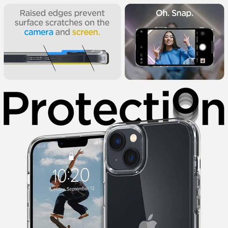 Spigen Ultra Hybrid - tok iPhone 14 készülékhez (átlátszó)