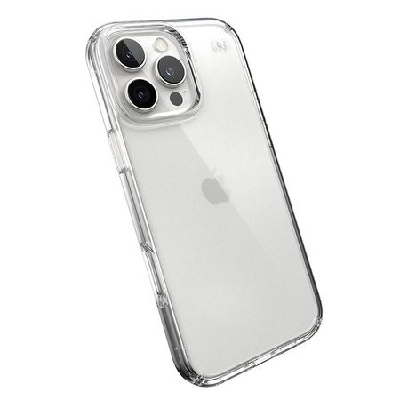 Speck Presidio Perfect-Clear - Étui pour iPhone 16 Pro Max (transparent)