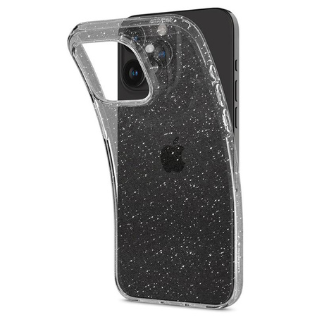 Spigen Liquid Crystal Glitter - tok iPhone 15 Pro készülékhez (átlátszó)
