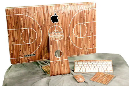 Nexgen Skins - sada skinů pro 27" iMac s 3D efektem (Hardwood Classic 3D)