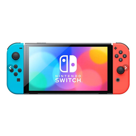 Nintendo Switch OLED - Konsola przenośna (czerwony/niebieski)