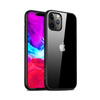 Crong Clear Cover - Coque pour iPhone 12 / iPhone 12 Pro (noir)
