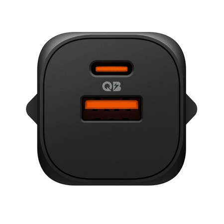 Spigen Essential EE352EU GaN Pro - USB-C + USB-A 35W Wall Charger (Black)