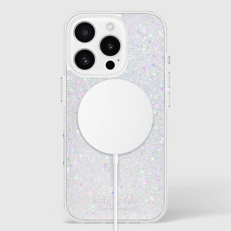 Kate Spade New York Schutzhülle MagSafe - iPhone 16 Pro (Chunky Glitter)