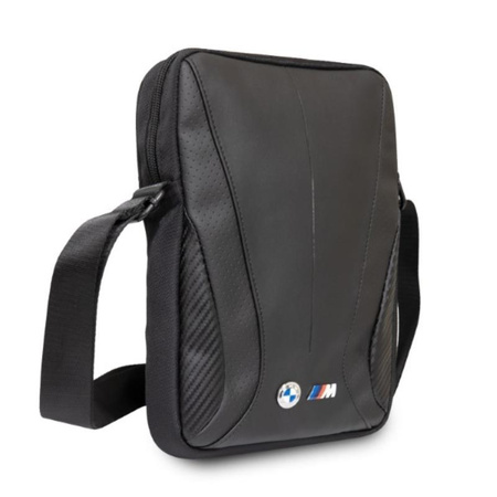 BMW Carbon&Leather - Sacoche pour tablette 10" (noir)