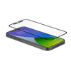 Moshi iVisor AG - Matt képernyővédő fólia iPhone 12 / iPhone 12 Pro készülékhez (fekete keret)