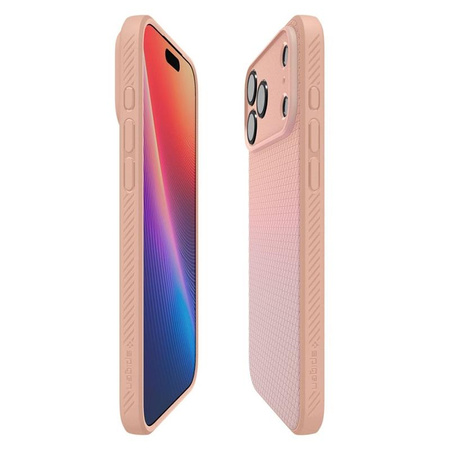 Spigen Liquid Air – Hülle für iPhone 17 Pro Max (Rose Titanium)
