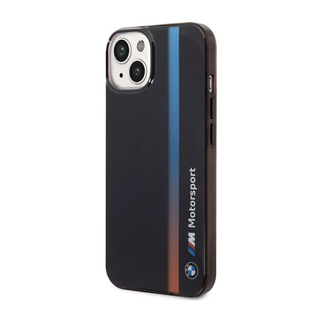 BMW Tricolor Stripe - Etui iPhone 14 (Czarny)