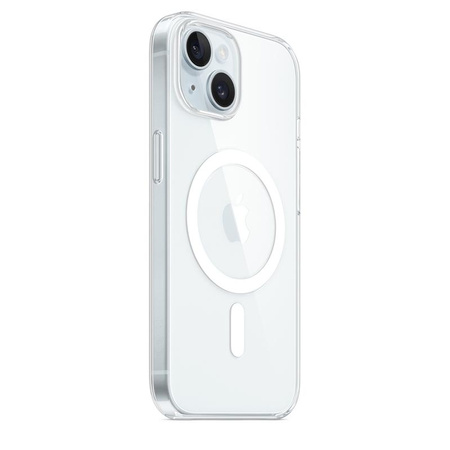 Apple průhledné pouzdro - Pouzdro MagSafe pro iPhone 15 (Čiré)