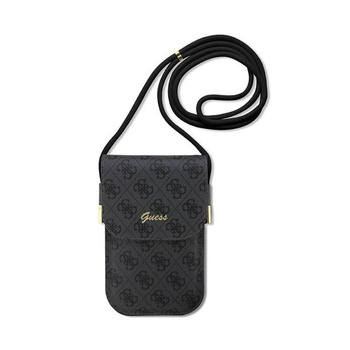 Guess 4G Metal Script Logo - Torebka crossbody na telefon (czarny)
