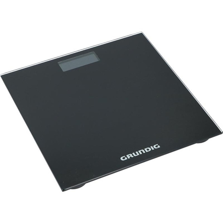 Grundig - Pèse-personne électronique, en verre, jusqu'à 180 kg (noir)