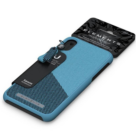 Nordic Elements Saeson Freja - Coque en matériau pour iPhone XR (Petrol)