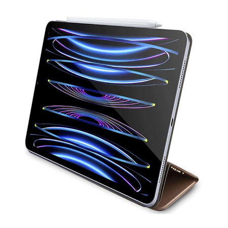 Pouzdro Guess 4G Stripe Allover - iPad Pro 12,9" (2022-2020) (růžové)