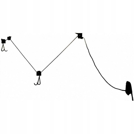 Ceiling-mounted Garage Bike Rack, Dunlop Bike Lift, Hook Mount
