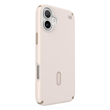 Speck Presidio2 Pro ClickLock & MagSafe - iPhone 16 Plus Tasche (Gebleichter Knochen / Erbstück Gold / Haselnussbraun)