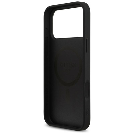 Guess 4G Printed Stripes MagSafe - Hülle iPhone 17 Pro Max (schwarz)