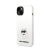 Karl Lagerfeld Silicone NFT Choupette - Coque iPhone 14 (blanc)
