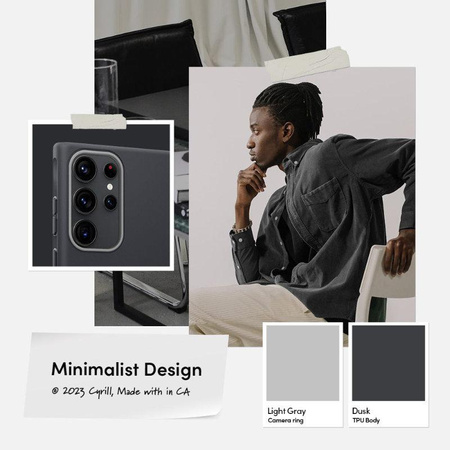 Spigen Cyrill Ultra Color - Étui pour Samsung Galaxy S23 Ultra (Dusk)