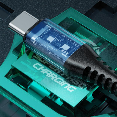 WEKOME WDC-170 Raython Series - připojovací kabel 3 v 1 USB-A na USB-C + Lightning + Micro USB Fast Charging PD 1,2 m (stříbrný)