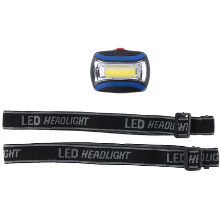 Dunlop - LED-Wanderkopf-Taschenlampe (blau)