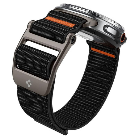 PASEK DO GALAXY WATCH 8 | 8 CLASSIC 40 44 46 SPIGEN ORYGINALNY CZARNY