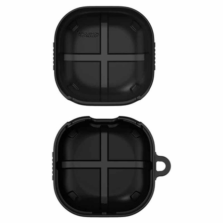 Spigen Rugged Armor - Etui pour Samsung Galaxy Buds FE / 2 Pro / 2 / Live / Pro (Noir)