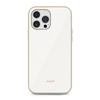 Moshi iGlaze Slim Hardshell Case - Coque pour iPhone 13 Pro Max (système SnapTo) (Pearl White)