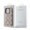 Guess Peony Script MagSafe - iPhone 16 Pro Case (brown)