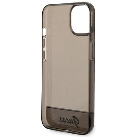 Guess Translucide - Coque iPhone 14 (noir)