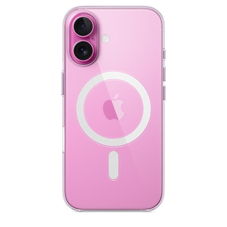 ORYGINALNE ETUI MAGSAFE APPLE DO IPHONE 16, Przezroczyste, Eleganckie, Case