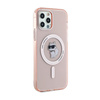 Karl Lagerfeld IML Choupette MagSafe - pouzdro pro iPhone 12 / iPhone 12 Pro (růžové)