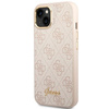 Guess 4G Metal Camera Outline Case - Coque pour iPhone 14 Plus (Rose)