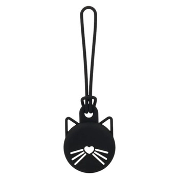 Kate Spade New York Holder - Ochranné pouzdro s přívěskem pro Apple AirTag (Black Cat)