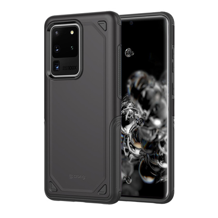 Crong Defender Case - Samsung Galaxy S20 Ultra Case (black)