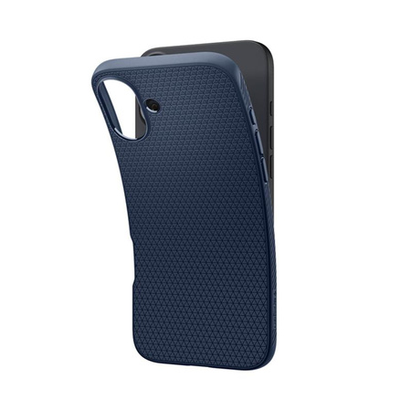 Spigen Liquid Air - pouzdro pro iPhone 16 (námořnická modrá)