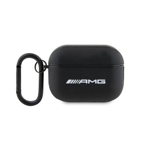 AMG Leather Big Logo - pouzdro pro AirPods Pro 2 (černé)