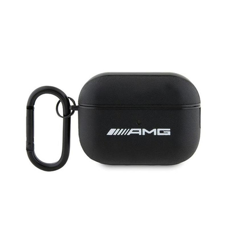 Étui AMG Leather Big Logo - AirPods Pro 2 (noir)
