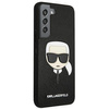 Karl Lagerfeld Saffiano Ikonik Karl`s Head - Samsung Galaxy S22 Case (black)