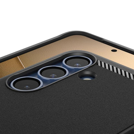 Spigen Rugged Armor MagSafe - Gehäuse für Samsung Galaxy S25 (Mattschwarz)